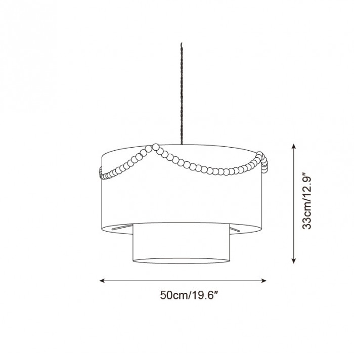 Raffine pendellampa HL2649