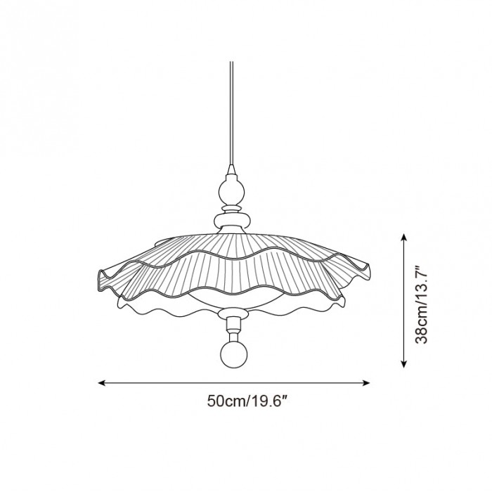 Ravina Pendant Lamp HL2655