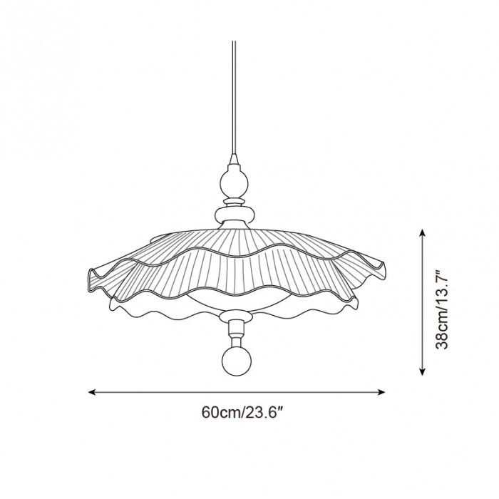 Ravina Pendant Lamp HL2655