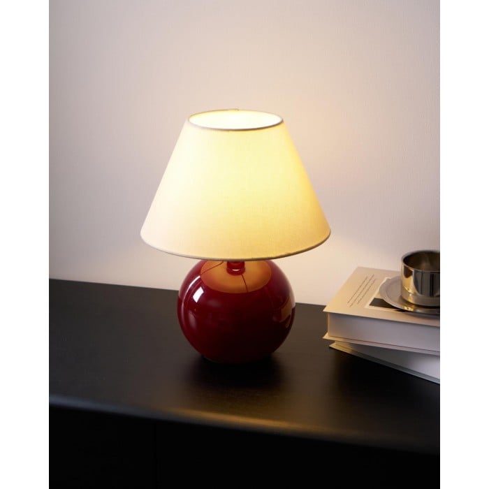 Röd Nanu bordslampa HL2579