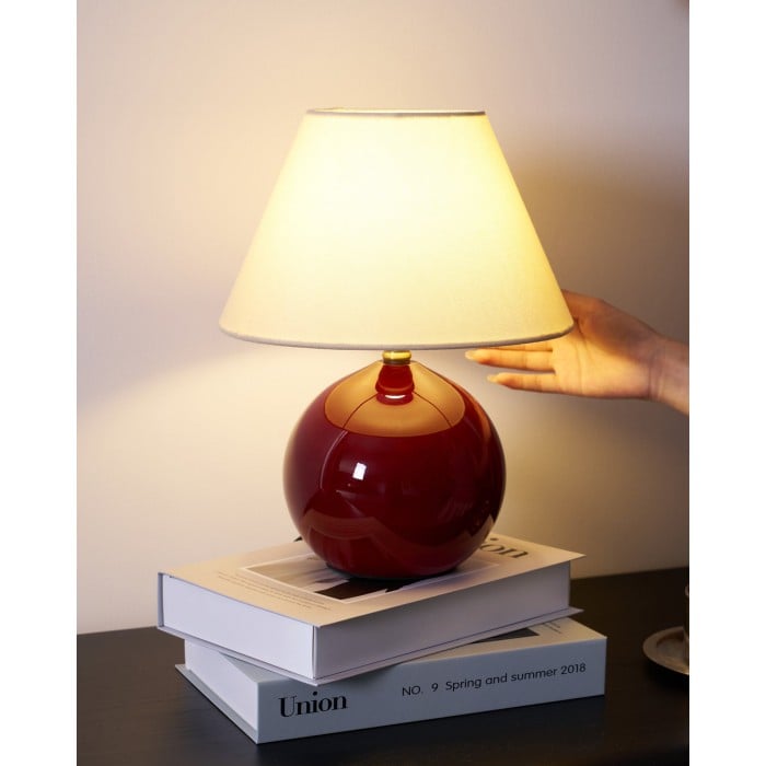 Röd Nanu bordslampa HL2579