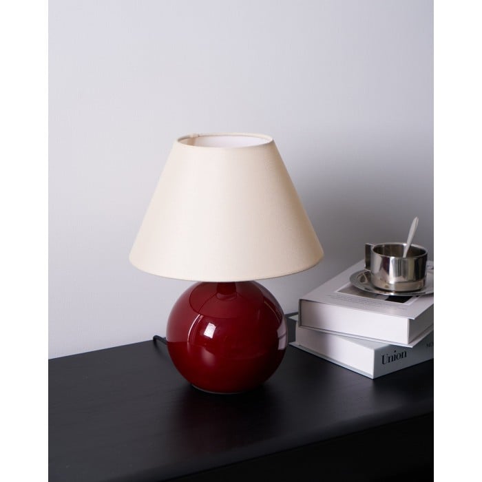 Röd Nanu bordslampa HL2579