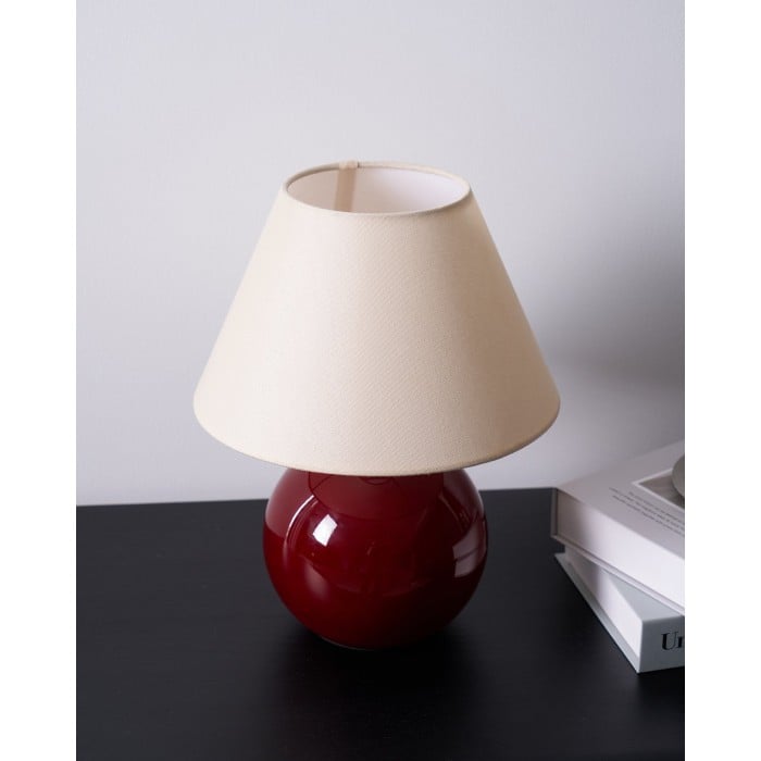 Röd Nanu bordslampa HL2579