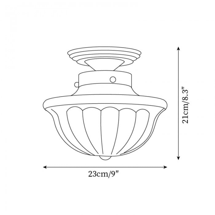 Ritten plafondlamp HL2584