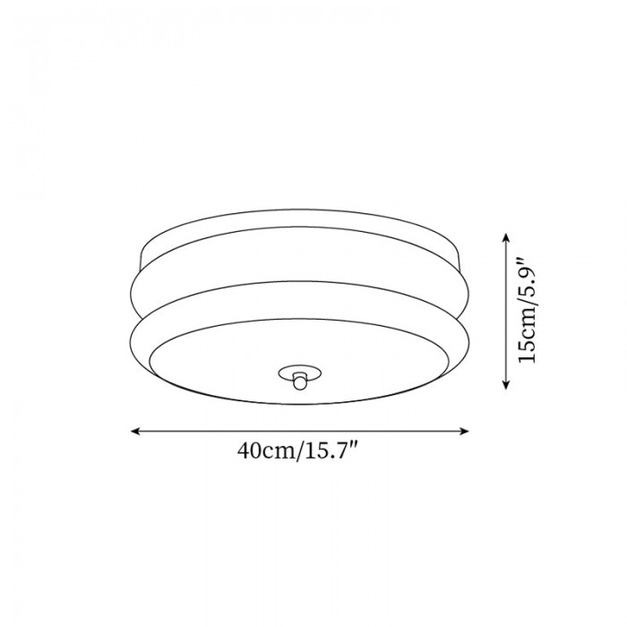 Rowen plafondlamp HL2558