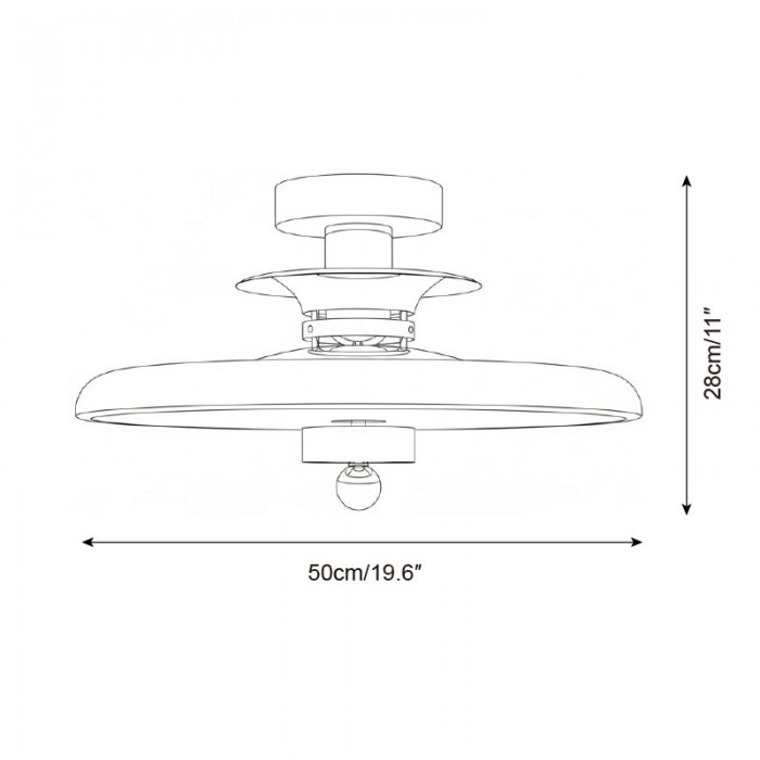 Saturn Pop plafondlamp HL2778