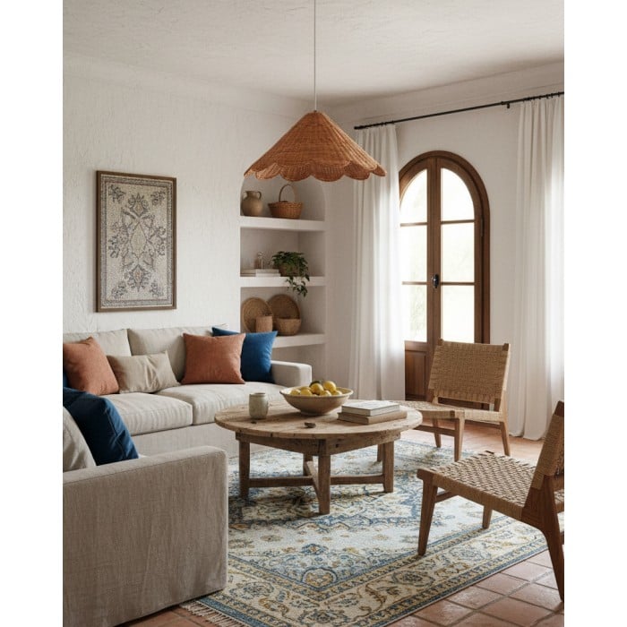 Hanglamp met geschulpte rand HL2862