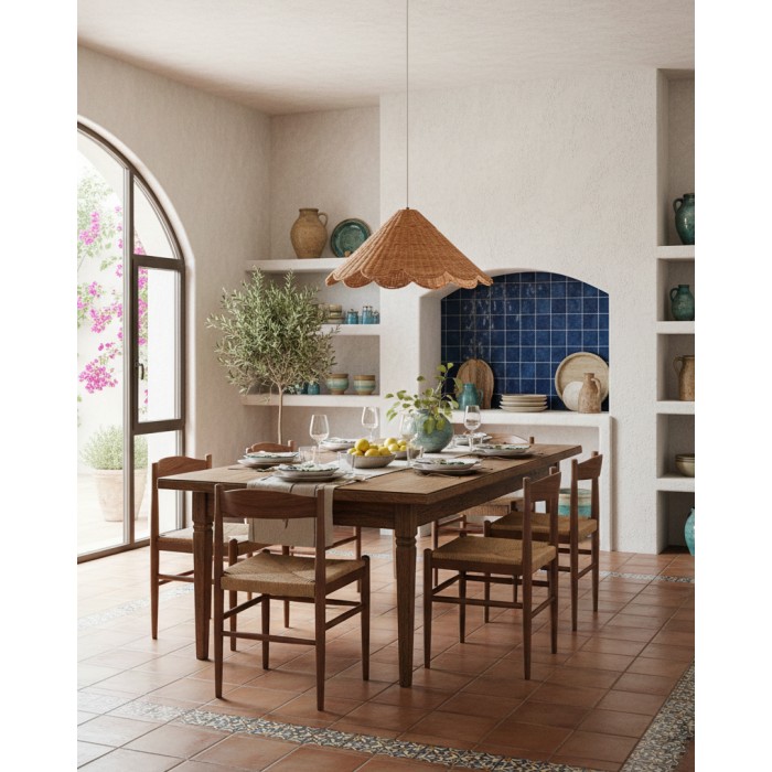 Hanglamp met geschulpte rand HL2862