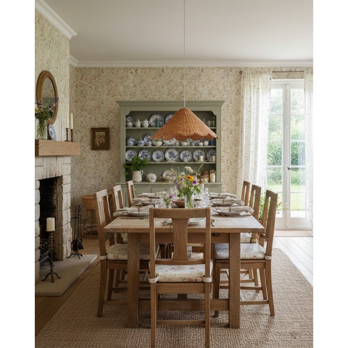 Hanglamp met geschulpte rand HL2862