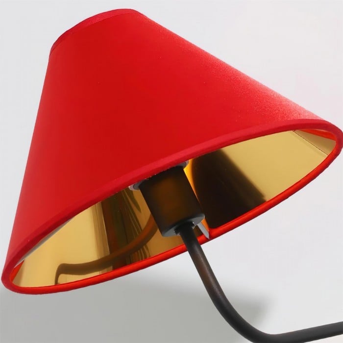 Scharlakenrode wandlamp HL2772