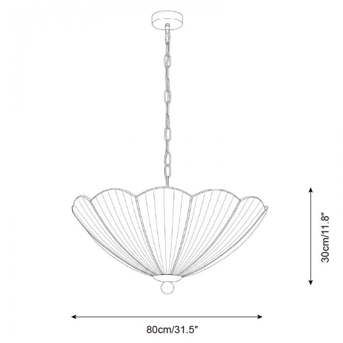 Seralune hanglamp HL2833