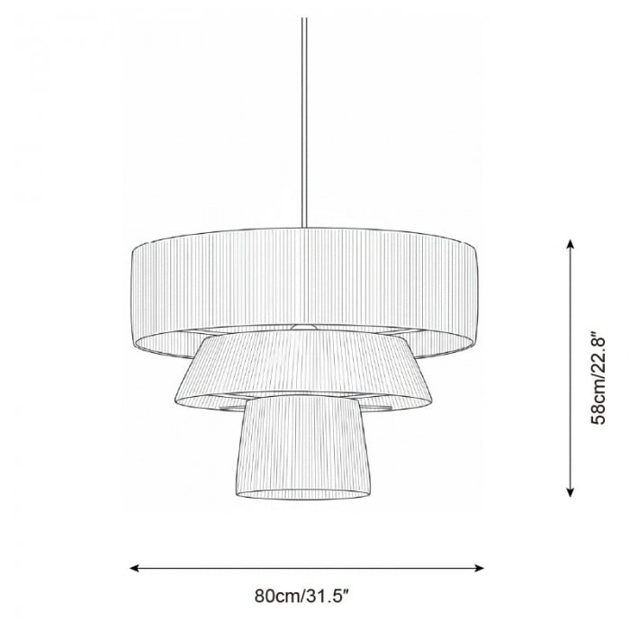 Serapha Tier hanglamp HL2842