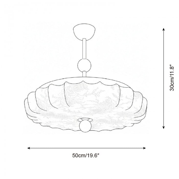 Silkara plafondlamp HL2824