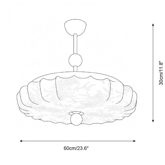 Silkara plafondlamp HL2824