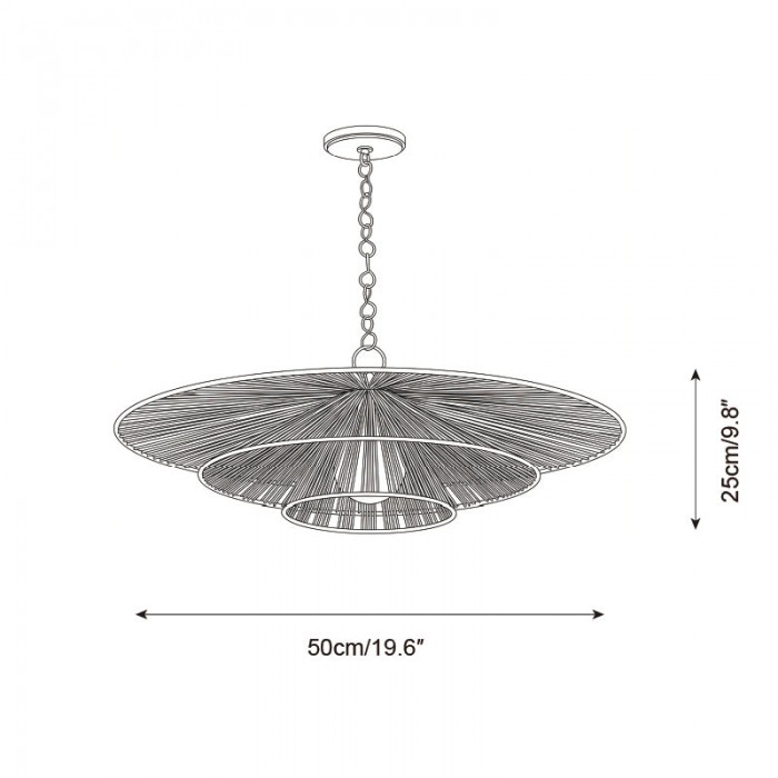 Solayne kroonluchter HL2830
