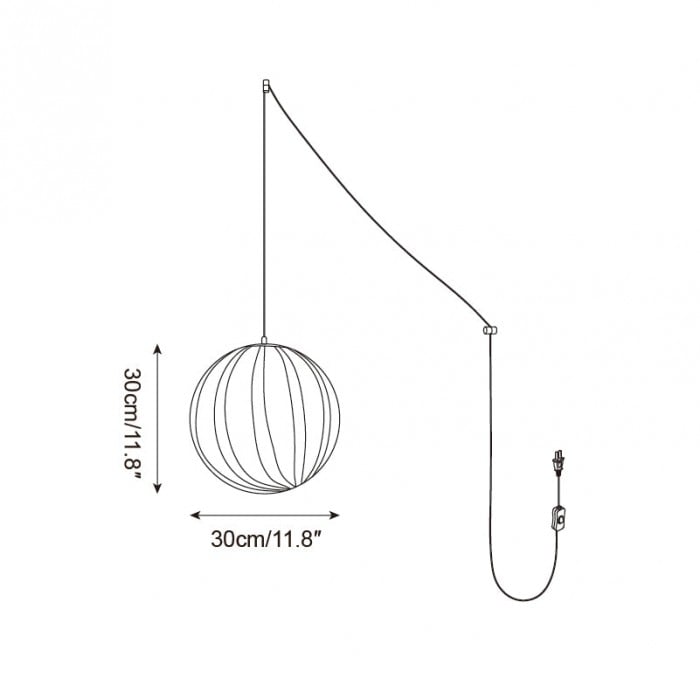 Solstice Plug In Hanglamp HL2679