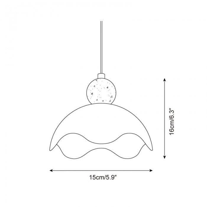 Somira hanglamp HL2719