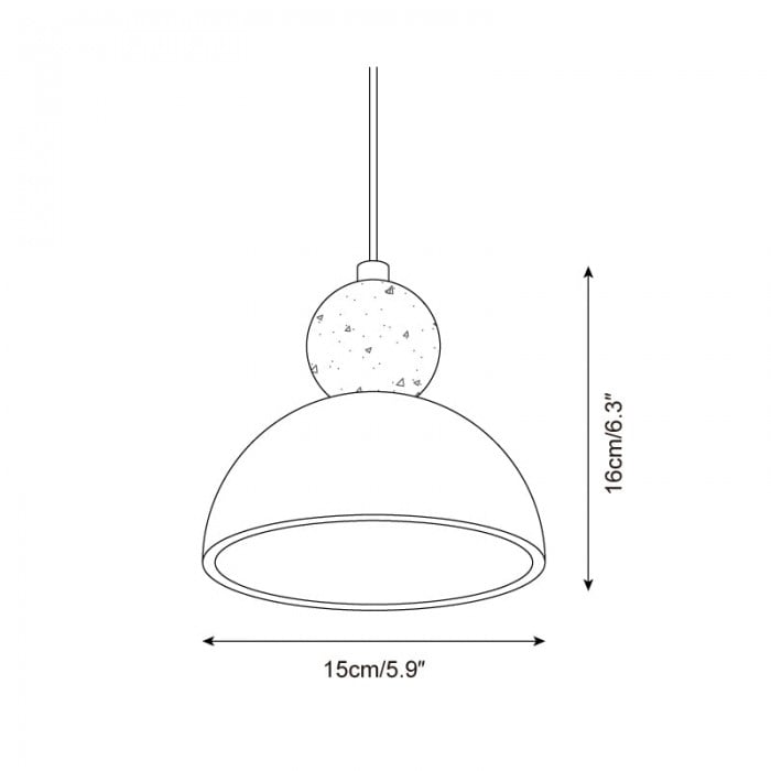 Somira hanglamp HL2719