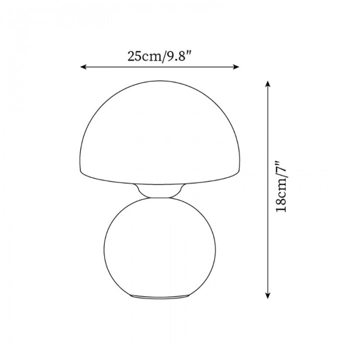 Lampe de table Spika HL2581