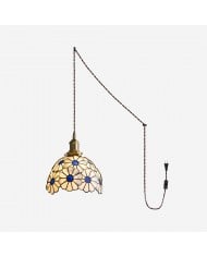 Suka Floral Plug In Pendant Lamp HL2685