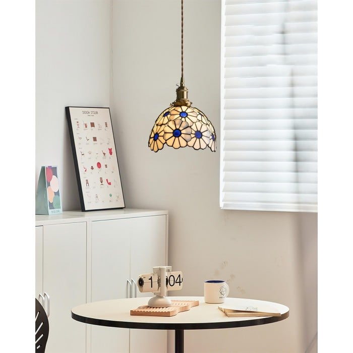 Suka Floral Plug In Pendant Lamp HL2685