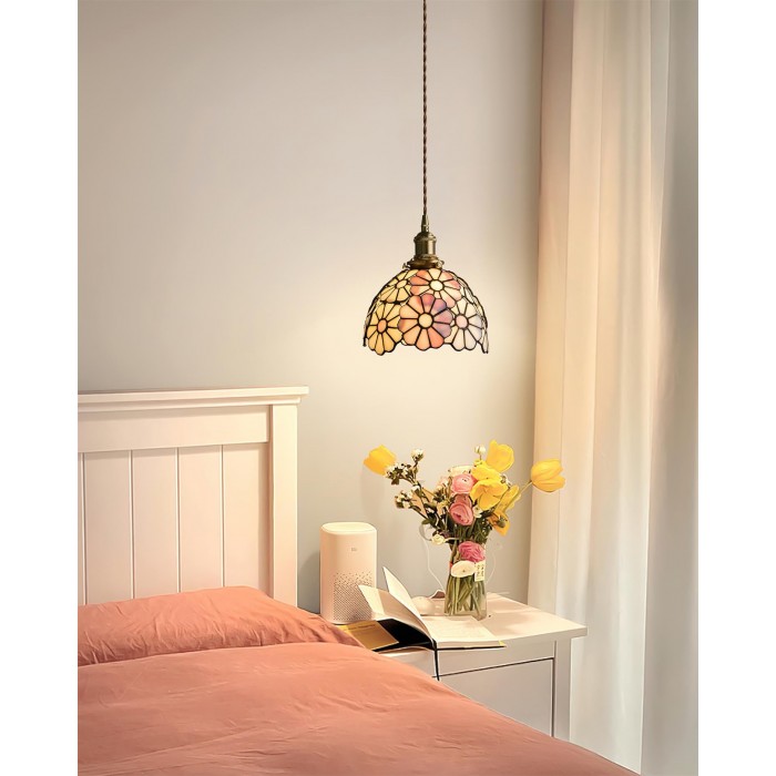 Suka Floral Plug In Pendant Lamp HL2685