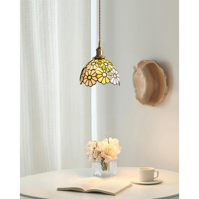 Suka Floral Plug In Pendant Lamp HL2685