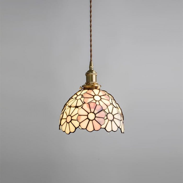 Suka Floral Plug In Pendant Lamp HL2685