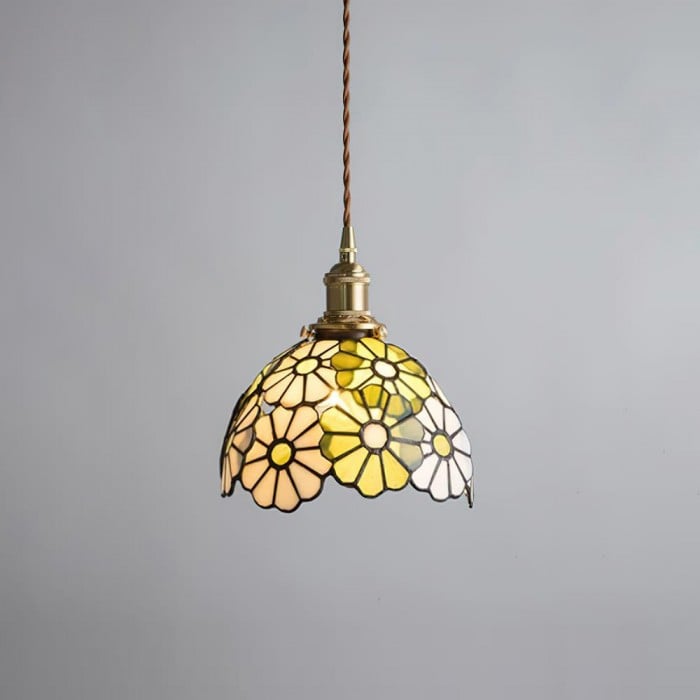 Suka Floral Plug In Pendant Lamp HL2685
