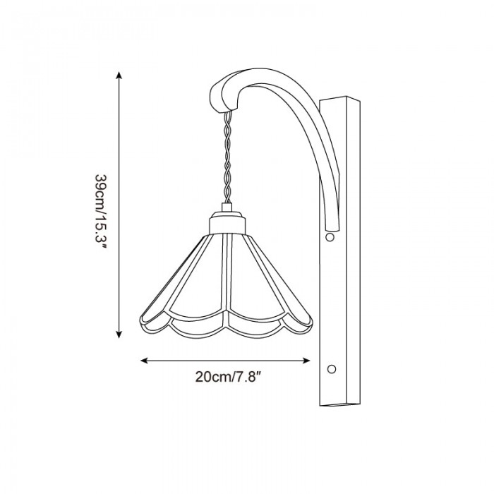 Tavelle wandlamp HL2671