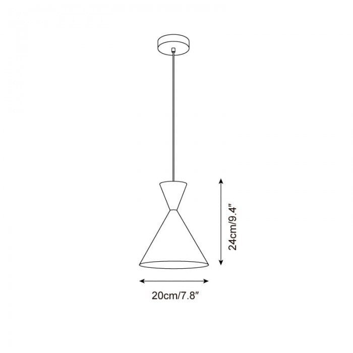 Lampada a sospensione Trevio HL2735