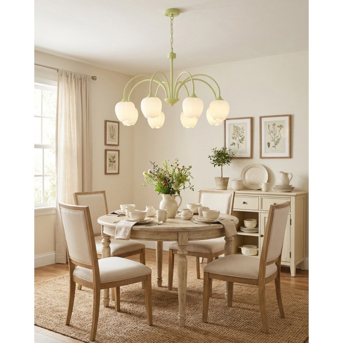 Tulp Matcha Kroonluchter HL2917