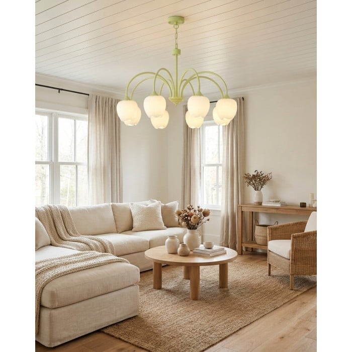 Tulp Matcha Kroonluchter HL2917