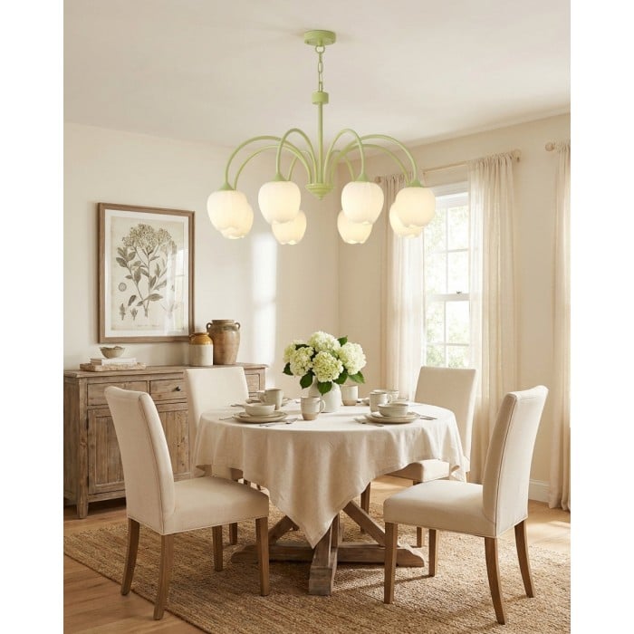 Tulp Matcha Kroonluchter HL2917