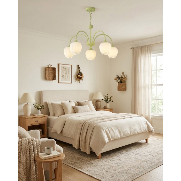 Tulp Matcha Kroonluchter HL2917