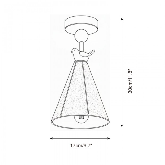 Tweetie plafondlamp HL2761