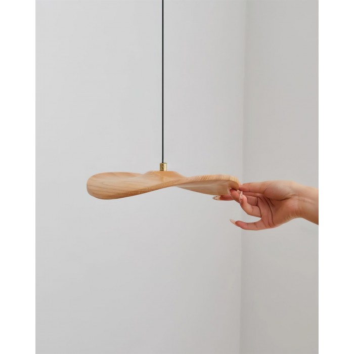 Kroonluchter van Twisora-hout HL2744