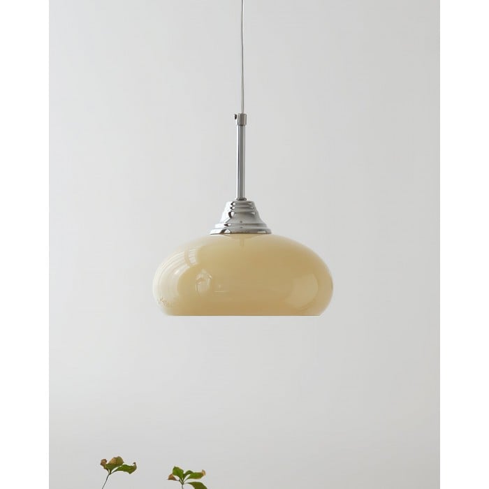 Lampada a sospensione color vaniglia HL2791