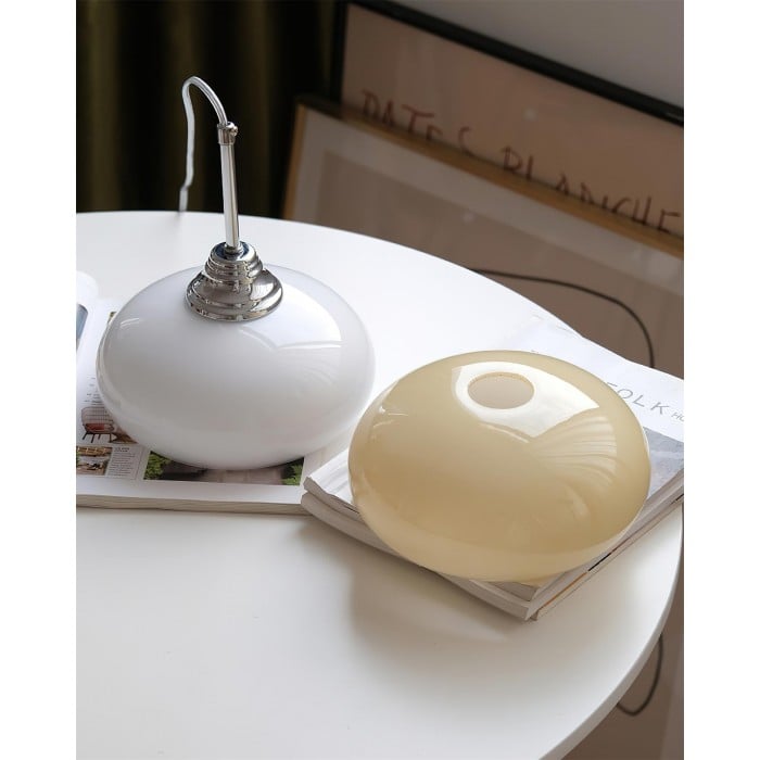 Lampada a sospensione color vaniglia HL2791