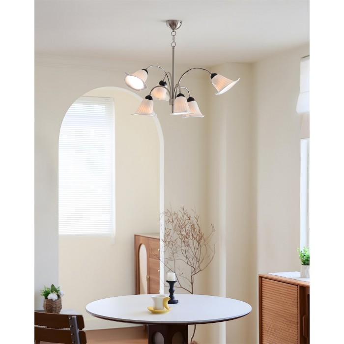 Vellina bloemblaadjeskroonluchter HL2835