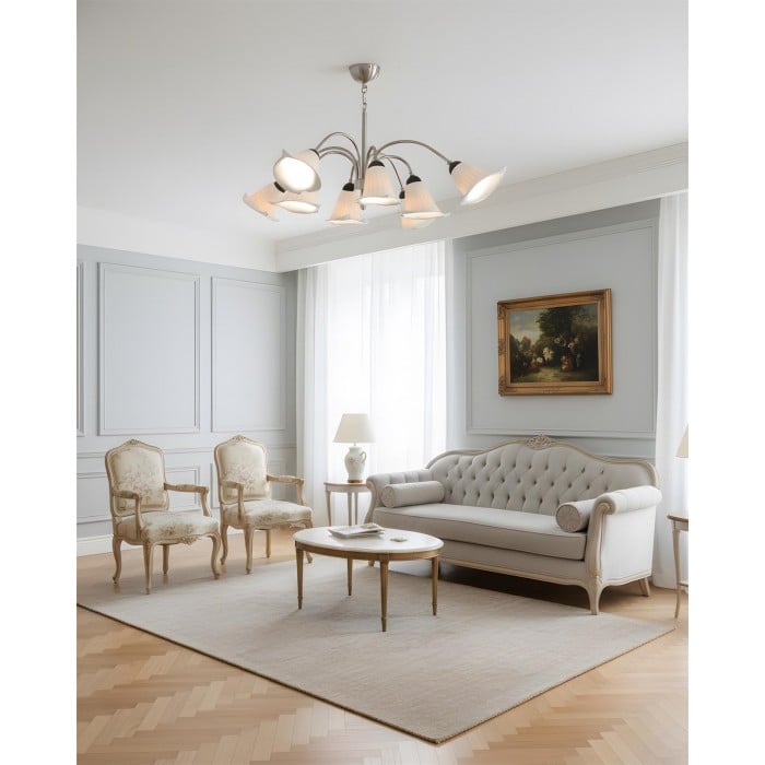 Vellina bloemblaadjeskroonluchter HL2835