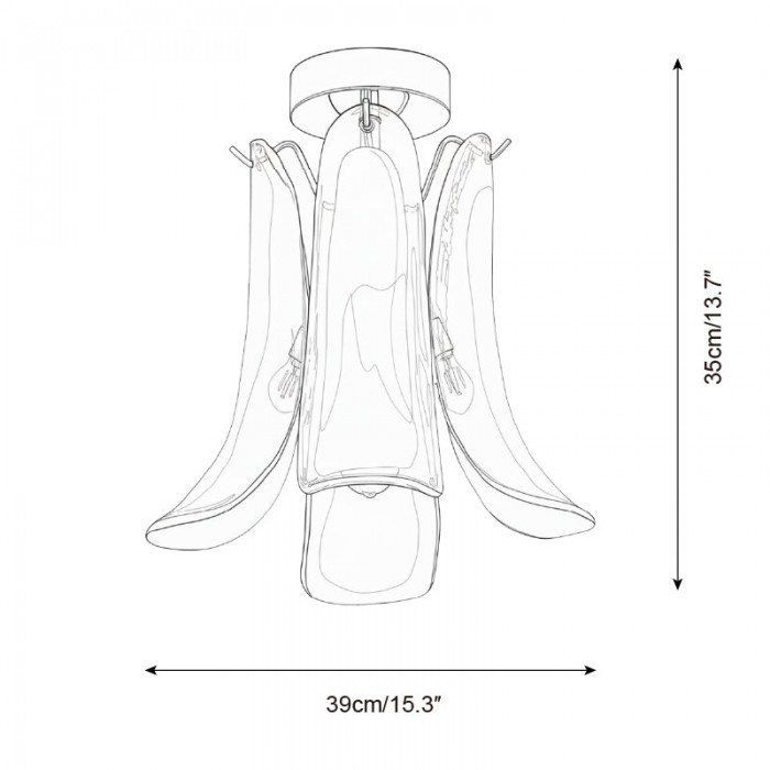 Verdelia plafondlamp HL2827