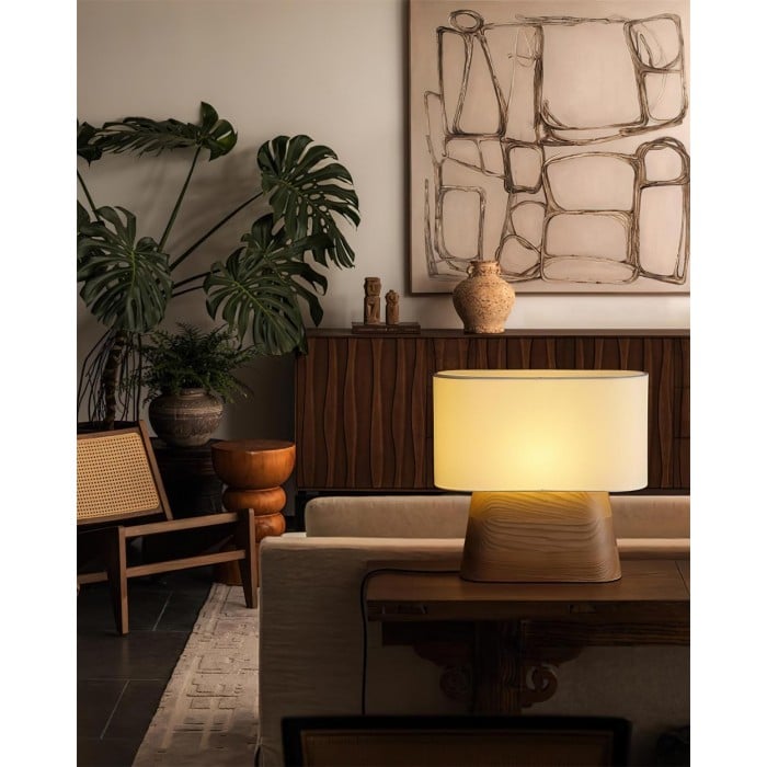 Vero houten tafellamp HL2800