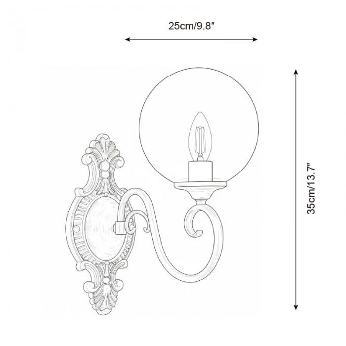Vintarose Wall Lamp HL2841