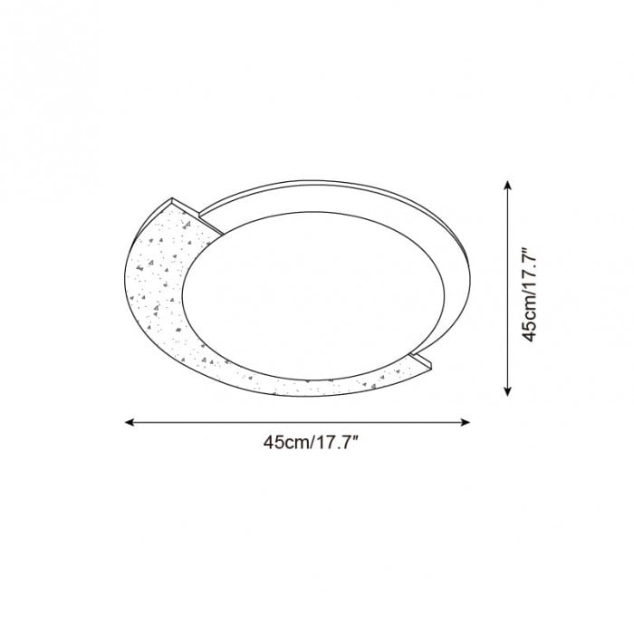 Virello plafondlamp HL2673