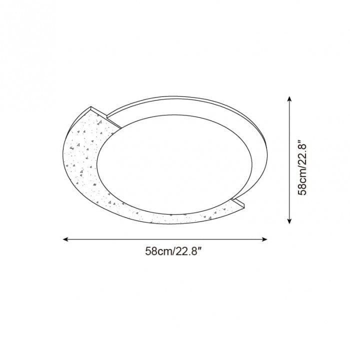 Virello plafondlamp HL2673