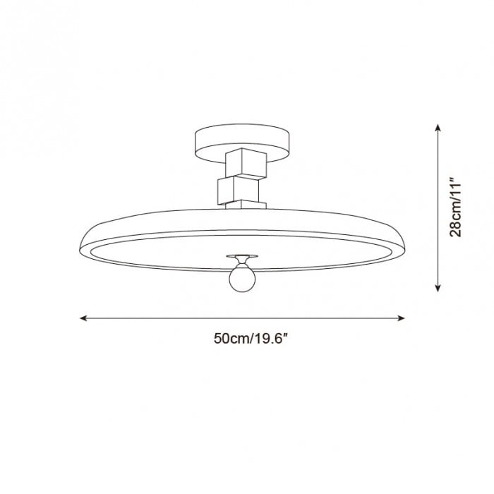 Zeno plafondlamp HL2696