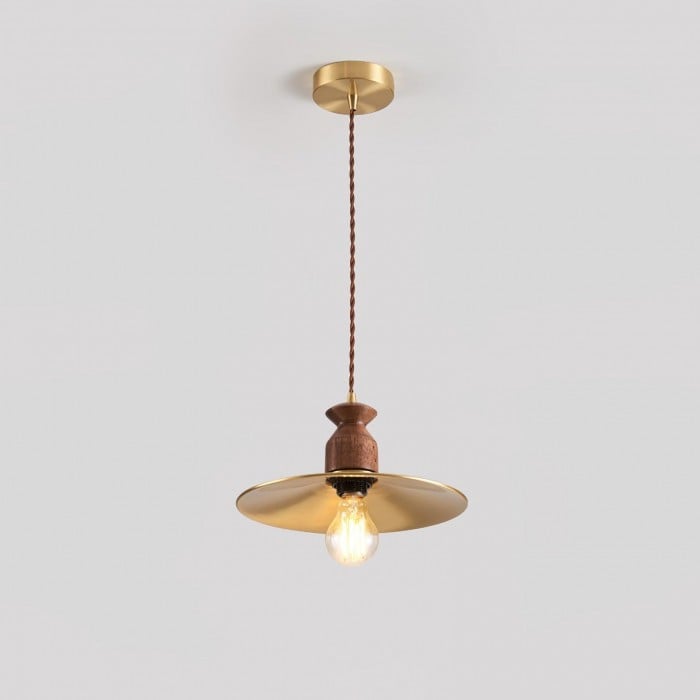 Lámpara colgante Brass Crest HL2910