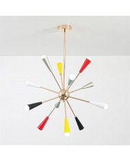 Neuvy glazen kroonluchter HL2633