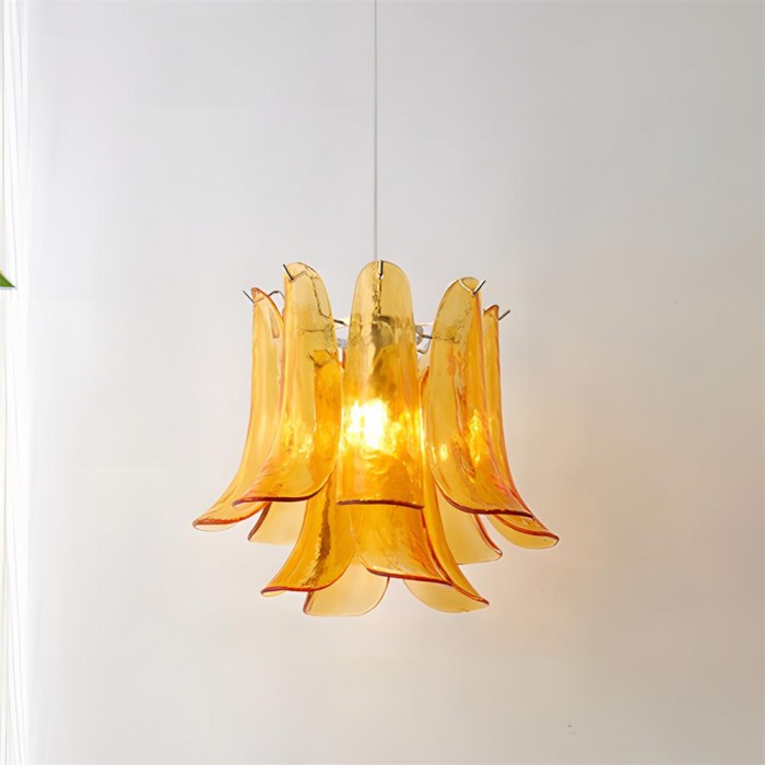 Lampada a sospensione Murava in vetro HL2899